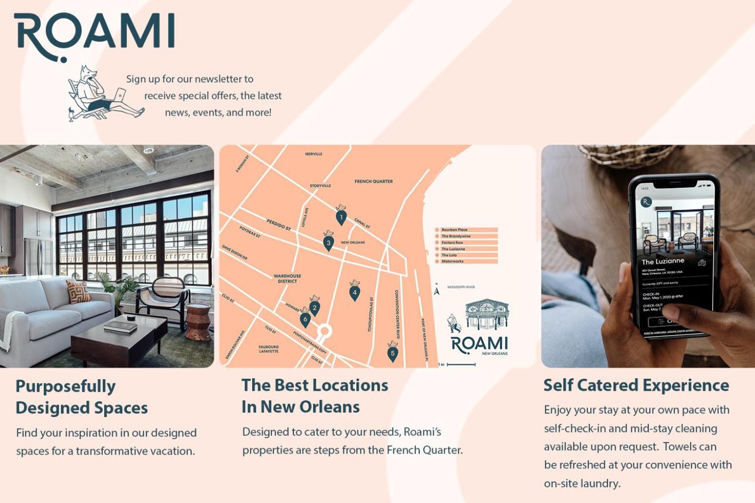 Roami At The Lola Apartment New Orleans Exterior foto